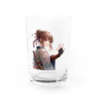 chocotamaの侍女子 Water Glass :front