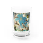 AQUAMETAVERSEのワンちゃんたちのパラダイス アメジスト 2846 Water Glass :front