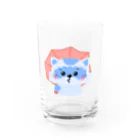 AKARI MACHIDAのあらいぐも(傘) Water Glass :front