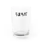 AKARI MACHIDAのうまちだ（直筆） Water Glass :front