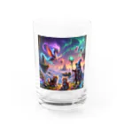 katohkouchiの勇気の子猫たちと魔法の戦い Water Glass :front