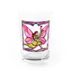 かるるんショップの幸せを運ぶ妖精 Water Glass :front