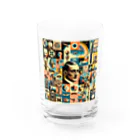 BLWRsのレトロジェントルマン Water Glass :front