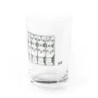 supitaroのスピーカーと猫グラス Water Glass :front