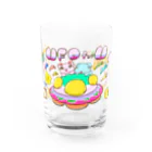 まるちょ屋のUFO for U（未確認飛行物体をあなたに。）　背景プラス Water Glass :front