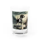 DREAMHOUSEのイングリッシュポインター Water Glass :front