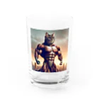 cheesyaの猫パワーモード Water Glass :front