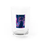 suke-maruruのサイバーガール Water Glass :front