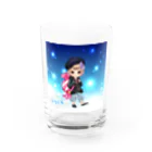 限定マカちゃんグッズ🤣の限定w Water Glass :front