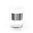 MACOCCHIのバーコード Water Glass :front