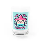 メアリーの星空とLINEスタンプ風デザインが絶妙 Water Glass :front