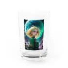 AQUAMETAVERSEの宇宙の凛とした姫 アメジスト 2846 Water Glass :front