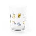 もふもふ堂の猫たちの集会 Water Glass :front