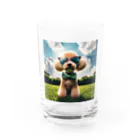 chibita08のグラサンプードル Water Glass :front