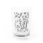 Chi3のモノクロームの植物図鑑 Water Glass :front