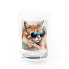 Ryu_1055のワイルドキャット Water Glass :front