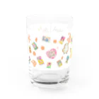 色織 彩芽 ☆4/28 START！at 横浜産貿ホール マリネリアのお絵かきクレパスコレクション Water Glass :front