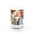 メアリーの「恋人のキス」 Water Glass :front