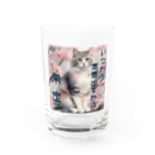 青空地域猫集会《遊》の本気、出さないとは言ってないにゃ。 Water Glass :front