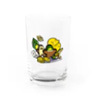 kamopennのボードゲーム好きな鴨の親子のコンポーネント Water Glass :front