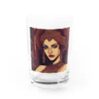 PixelGalsの魅惑的な東欧風の美女 Water Glass :front