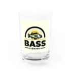 bassblocksのクラシカルバスロゴ Water Glass :front