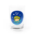 もふもふ堂の蛇使い座 Water Glass :front