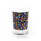 MEGROOVEのガチャデザイン Water Glass :front