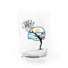 Namataのkick something up Water Glass :front