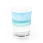 きよのお店の夏の海 Water Glass :front