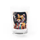 stylish TGのスタイリッシュタイガー Water Glass :front