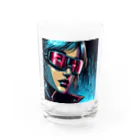 kangekiのサイバーパンクガールNo.42 Water Glass :front