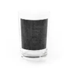 Isaiah_AI_Designの黒板の数字 Water Glass :front