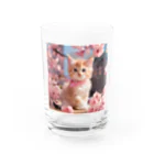 skiponsbの子猫グッズ Water Glass :front