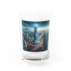 不思議なくうかんの現代版バベルの塔 Water Glass :front