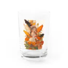 AQUAMETAVERSEの野菜娘　なでしこ1478 Water Glass :front