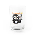 tsukino-utenaのおめかしPenguin、魔法使いになる。 Water Glass :front