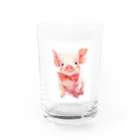 AQUAMETAVERSEのミニ豚　エンジェル717 2065 Water Glass :front