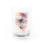 AQUAMETAVERSEの日本舞踊　なでしこ1478 Water Glass :front