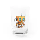 Sachi0625のレトロ戦闘ロボットＨ Water Glass :front