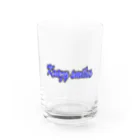 クレイジースマイルズ（公式）のクレスマロゴ青グッズ Water Glass :front