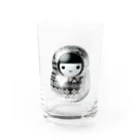 itanki3のアルミホイルこけし Water Glass :front