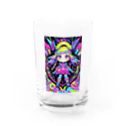 GUMIKOのカラフルな宇宙の冒険Girl Water Glass :front