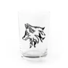 ぽんsの狐 Water Glass :front