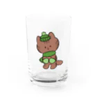 NeKO-SUiのマフラーねこ Water Glass :front