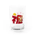 comeco zoo shopのおめでとう Water Glass :front