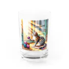 Akiraのねこ Water Glass :front