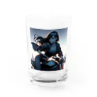 ヨーカズのバイク女子 Water Glass :front