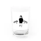 むぎライアンのモノクロパーカー Water Glass :front