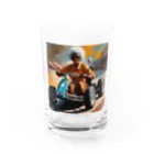 qloのゴーカートグランマ Water Glass :front